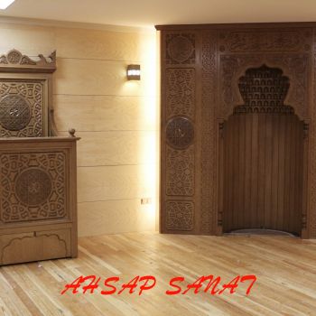 Mp11 - Ahşap Cami Mihrap